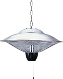 Millarco 58624 Decken-Heizstrahler Heizung für Innen und Außen Terrassen-Heizung Elektro-Infrarot-Heizstrahler