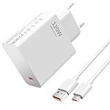 120W USB C Ladegerät Ladekabel für Xiaomi 15 Ultra, 14T 14T Pro, 13T Lite, 12 12T, Redmi Note 14Pro 14Pro+ 5G, 13 13Pro+, 12Pro, A5, A3, 14C, Poco F7 Ultra Pro, X7, M7, C75 Schnellladegerät Netzteil