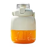 Sghtil Elektrische Zitruspresse, tragbar, kabellos, mit Griff, wiederaufladbar, 800 ml, für Zitrusfrüchte, Limetten, Orangen und Blattgemüse