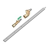 Hochdruck-Fleckenbürste für Heizkörper | und Pflege von Autokühlern, tragbar, aus Edelstahl, 61 cm, Hochdruckreiniger für Kondensatoren und Gießkannen