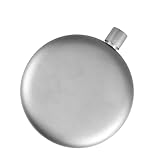 Taschenflasche, 180 ml, Titan, rund, für Outdoor-Sport, Likörflasche, tragbarer Weinbehälter, Flüssigkeitsbehälter für Whiskey, Wodka, Wein