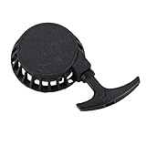 Vjsujehgy Seilzugstarter - Schwarzes Metall Mini Moto Einfach Seilzugstarter Für 49Cc Mini Quad Geländefahrrad Air