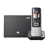 Gigaset Premium 100 A GO Anrufbeantworter und VoIP Platin/schwarz int.