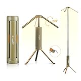 BougeRV Campinglampe mit 15600mAh, Campinglicht aufladbar, Einstellbare Höhe und Winkel, 4000LM, IP54 wasserdicht, Camping laterne für Camping, Reise, Notfall