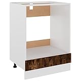 vidaXL Herdumbauschrank Lyon Räuchereiche 60x46x81,5 cm Holzwerkstoff, Küchenschrank, Gastronomieschrank, Küchenmöbel, Küchenzeile