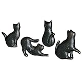 4 einzigartige Schrankknäufe in Katzenform, Schrankgriff, einfache Möbeldekoration