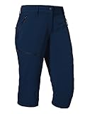 Schöffel Damen Pants Caracas2, leichte und kühlende Wanderhose aus elastischem Stoff, vielseitige Outdoor Hose mit optimaler Passform und praktischen Taschen, dress blues, 44