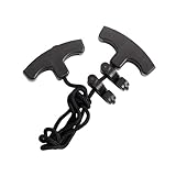 Laroal Armbrustspanner Armbrustbesaitung Gerät T-Griff Armbrustspanner Bogenbesaitung Hilfe Doppelgriff
