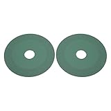 2pcs Glasschneidscheibenhitze Incisive Diamant Sägeklinge für Fliesen Keramik Jadestone (Dark Green)