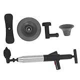 Cabilock Toilette Verstopft Wassertrog Stellbefugnis Toilette Schüssel Toilette Deklogger Waschbecken Clog Remover Toilette Clog Remover Hochdruck Toilettenkolben Waschbecken Kolumne
