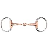 WAHEWUD Eggbutt Bit Edelstahl Kupfer Korkenzieher Mundstück