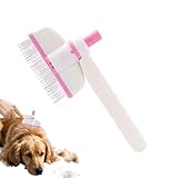 Katzenkamm,Drehbarer Kamm Für Hunde - Selbstreinigende Tierbürste Für Tägliche Pflegeroutine Haarwechsel Saison Haustiere Welpe Kätzchen