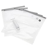 Amosfun 1 Satz Vakuum-Kompressionsbeutel Sandwich wiederverschließbar Müll aufbewahrungssack storage pockets packtaschen Vakuumbeutel für den Außenbereich Verschlussbeutel für den Haushalt