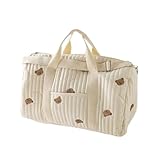 Sbyzm Ländliche tragbare Gepäck-Tragetasche, Reise-Wickeltasche, leicht, Kuriertasche, multifunktional, C3Y5, modische diagonale Handtasche