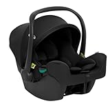 Graco SnugLite™ i-Size R129 Babyschale, ab Geburt bis ca. 12 Monate (40 bis 75 cm), leicht, kompatibel mit ISOFIX-Basisstation SnugTurn™ i-Size R129 (separat), Neugeboreneneinlage, schwarz, Midnight