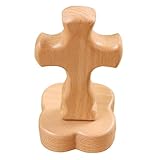 Dinchaakuarry -Andacht, kleines katholisches spirituelles Kreuz aus , tragbarer Hafen, Kreuzkreuz für Segen, Holzheilung, Taufkreuz für Kinder, Dekoration
