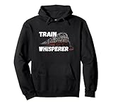Eisenbahnzug Flüsterer Modellzug Lokomotive Ingenieur Pullover Hoodie