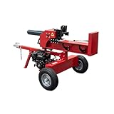 Holzspalter mit Rädern for Garten & Hof Holzverarbeitung Spalten Sie schnell Holzscheite & Hartholz Zweihandbedienung Campingholzspalter