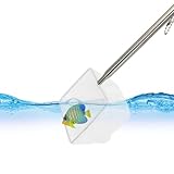 Kescher, Schwimmender 3D-Angelteichkescher Mit Teleskopstangengriff, Tragbare Und Faltbare, Leicht Zu Fangende Angelausrüstung Für Stausee, Salzwasser, Teich, Fluss