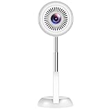 [3D TOF Autofokus & Android TV] Mini Beamer mit Hubständer, Automatische Trapezkorrektur Smart Projektor, VGKE 23000 Lumen Full HD 1080p WiFi6 Bluetooth Heimkino Beamer für Handy/Outdoor/Laptop