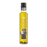 Casa Rinaldi - Lebensmittelwürze 'I Testimoni' mit Extra Nativem Olivenöl und Schwarzen Trüffelspänen, 250 ml Flasche