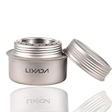 Mini-Alkoholkocher für Rucksackreisen, tragbarer, leichter Campingkocher, Ti-Alkoholbrenner, effizienter und sicherer Campingkocher für Outdoor-Wandern, Kochen, Rucksackreisen