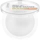 Catrice Magic Shine Eraser Gel To Powder, Nr. 010, Transparent, mattierend, porenverfeinernd, natürlich, für Mischhaut, vegan, ölfrei, ohne Parfüm, ohne Alkohol, 1er Pack (10g)