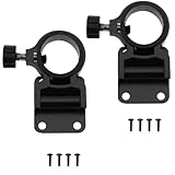 Sonnenschirmhalter,2 Stück Aluminiumlegierung Angelschirm Halter Angeln Schirmständer Balkongeländer Aluminium Bootsrutenhalter Zubehör Regenschirm Halter Schirm Wandhalterung für Balkon Angeln Box