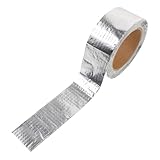 MAGICLULU 2 Stück Wasserdichtes Klebeband Klebrig Dachreparaturbänder Selbstklebende Butylbänder Butyl-reparaturbänder Wohnmobil-reparaturbänder Butylkautschuk Silver