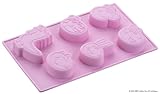 Dr. Oetker Silikonform Mini Küchlein Peppa Wutz – Perfekt für Kindergeburtstage und Backspaß mit der ganzen Familie – Einfache Handhabung und Reinigung, hitzebeständig und säureresistent