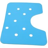 HOODANCOS wasserdichte rutschfeste Duschhocker sitzauflage aus Langlebigem Xpe Material mit Lochdesign Stoßfest und Komfortabel Geeignet für Ältere Menschen und Sichere Badehilfe
