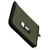 Zite Fishing Angelschein-Tasche - Dokumenten-Tasche & Angelpapiere Hülle 15x20cm - Fischereischein Mäppchen fürs Angeln & Angelkarten - 2 Fächer Etui + Stifthalter