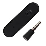 Enwye Bluetooth-Sender-Empfänger-Adapter für Spielekonsolen, Computer, kabellos, Typ C, kompakt, leicht, Schwarz