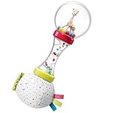 Sophie la Girafe – Rassel Weiche Maracas Sophie la Girafe – Musikinstrument – ​​Weckspielzeug für Babyhände – Fördert die motorischen Fähigkeiten und das Erwachen Ihres Kindes