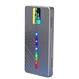 Juqoyue 10 Gbit/S RGB SSD M2 NVME NGFF-Gehäuse mit Anzeigebildschirm M/B+M-Taste M.2 Externes HD-Gehäuse 4 TB Typ C Ard-Laufwerkgehäuse