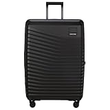 Samsonite Intuo - Spinner L, Erweiterbarer Koffer, 75 cm, 105/115 L, Schwarz (Black)