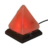 CHEOTIME Himalaya-Salzlampe, Nachtlicht, RGB, 7 Farben, Wechselnde USB-Salzsteinlampe, Mini-Pyramide, Kristall-Salzsteinlampe Für Büro, Heimdeko, Yoga