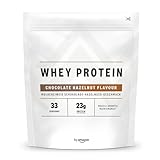 by Amazon — Nutrition Molkeproteinpulve, Schokolade-Haselnuss, 33 Portionen (1er Pack), (Zuvor eine Marke von AMFIT, gleiches Produkt)
