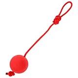 JOINPAYA Pet Spielzeugball Seil Elastischer Kauball Für Outdoor Spiele Fördert Die Interaktion Zwischen Haustier Und Besitzer Unzerstörbar