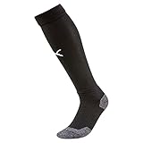 PUMA Herren Team Liga Socks Core Stutzen, Puma Black-Puma White, 43-46 Herstellergröße 4 EU