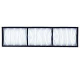 JISIZKY Ersatz-Luftfilter ELPAF46 für EPSON EB-Z10000U EB-Z10005U EB-Z11000W EB-Z11005 EB-Z9750U EB-Z9800W EB-Z9870 EB-Z9870U EB-Z9875U EB-Z9875U EB-Z9875U EB-Z9875U EB-Z9875U EB-Z9875U EB-Z9875U
