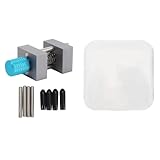 Handgehaltener Mini-Schraubstock mit 4 Edelstahlstangen, Silikonhülsen, Konstruktion aus Legiertem Stahl