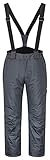 icefeld Herren Winterhose/Thermohose/Schneehose PFC frei anthrazit in S