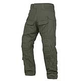 KRYDEX GEAR Kampfhose G3 Taktische Hose mit Knieschoner Militär Outdoor Airsoft Kampf Jagd Hosen für Männer (Ranger Grün, XL)