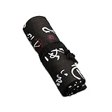 Federmäppchen mit 12/24/36/48/72 Löchern, Stifthalter, Leinwand, Stifterolle für Sclid Künstler