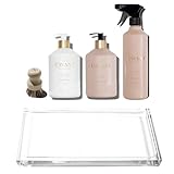 L'AVANT Collective Luxury Home Essentials Bundle Hochleistungs-Spülseife, Handseife, Mehrzweck-Reinigungsspray, Scheuerbürste, Lucite Tablett, luxuriöse Inhaltsstoffe, wiederverwendbare Flaschen