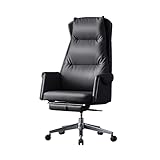 Chefstuhl Computer Gaming Chairs Executive Office Chairs Verstellbare Stühle Schwenkstühle Home Office Schreibtischstühle Cowide Chairs mit Fußstütze