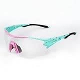 X-TIGER Photochromatische Selbsttönend Fahrradbrille Herren Damen UV400 Schutz Sportbrille Transprante Sonnenbrille Mtb Outdoorsport