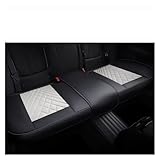 CUTEAS Für Jeep Für Compass Für Grand Für Cherokee Für Commander Für Wrangler JK Autozubehör Vollständige Abdeckung PU-Leder Autositzbezüge(W Only Rear Seat)