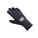 PAWHITS Neoprenhandschuhe 3mm Neoprenhandschuhe Thermische Anti-Rutsch-Tauchhandschuhe für Männer Frauen (S)